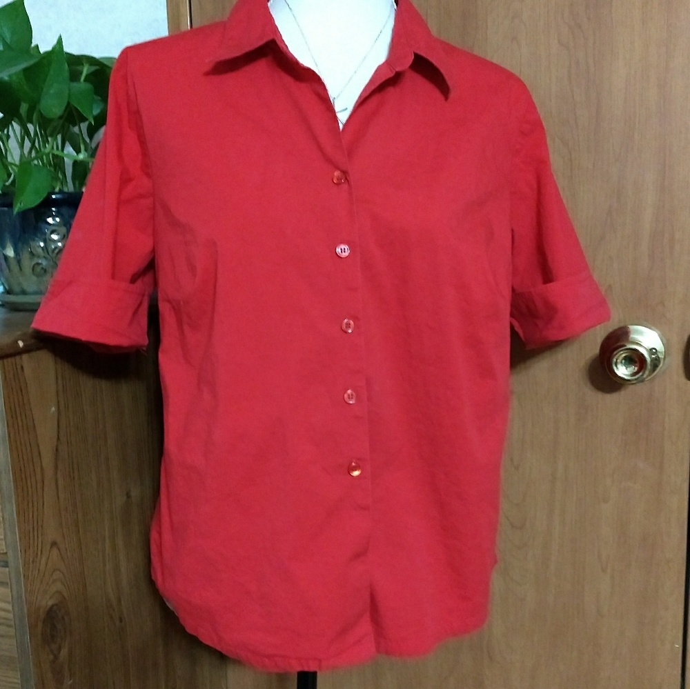 Cute red blouse